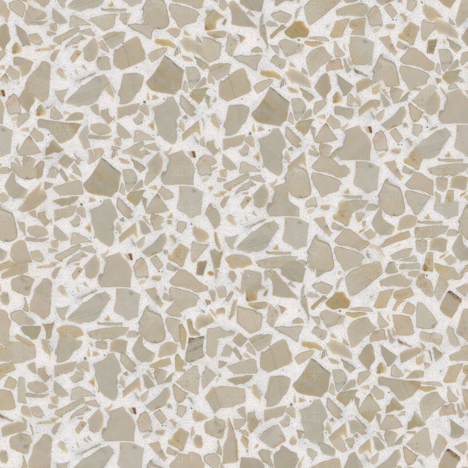 无缝诧寂奶油风水磨石石英石人造石贴图下载【ID:1148784953】