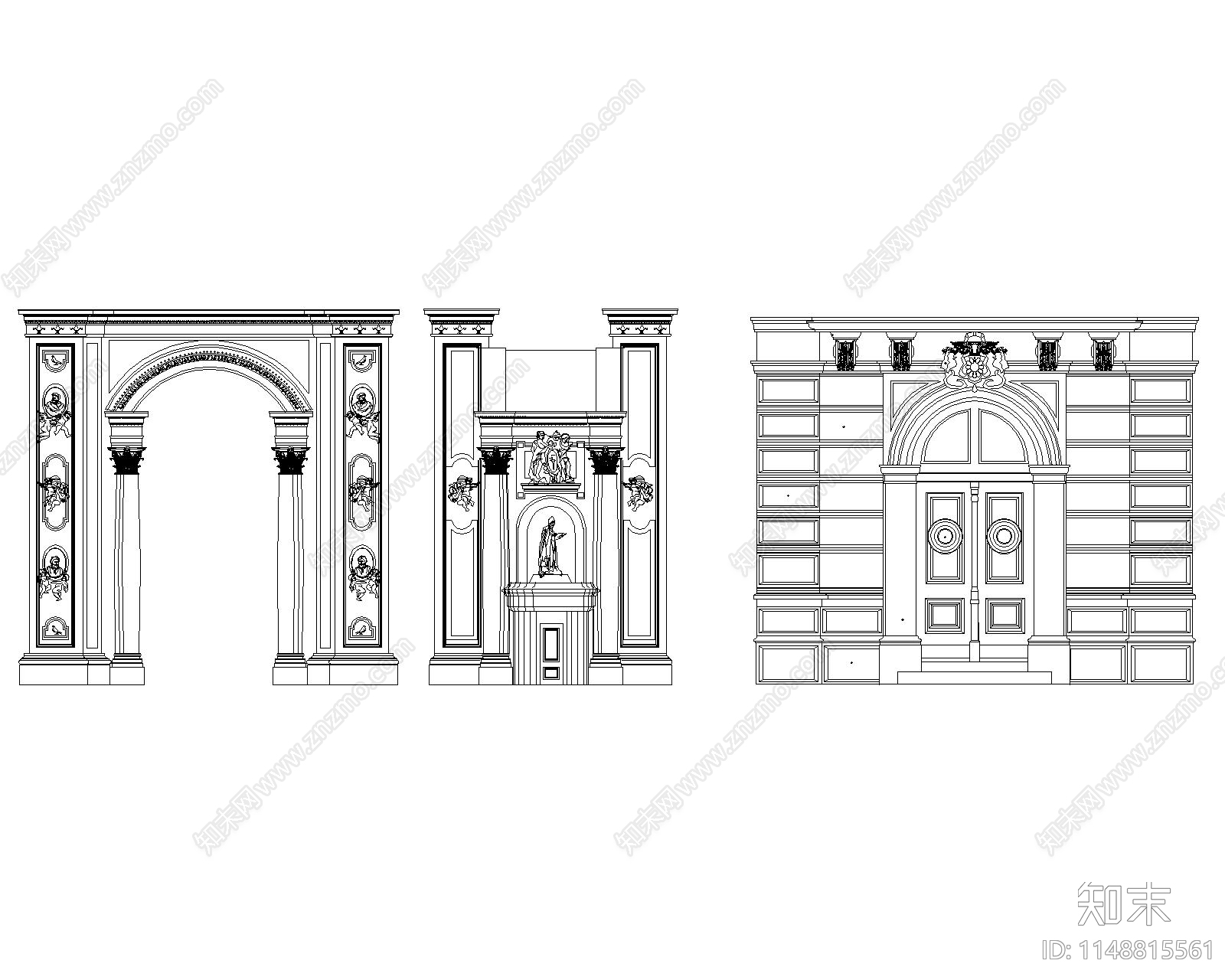 荷兰建筑门窗图施工图下载【ID:1148815561】