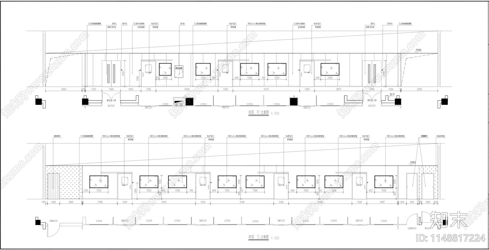 疾病预防控制中心实验室标准化装修建筑cad施工图下载【ID:1148817224】