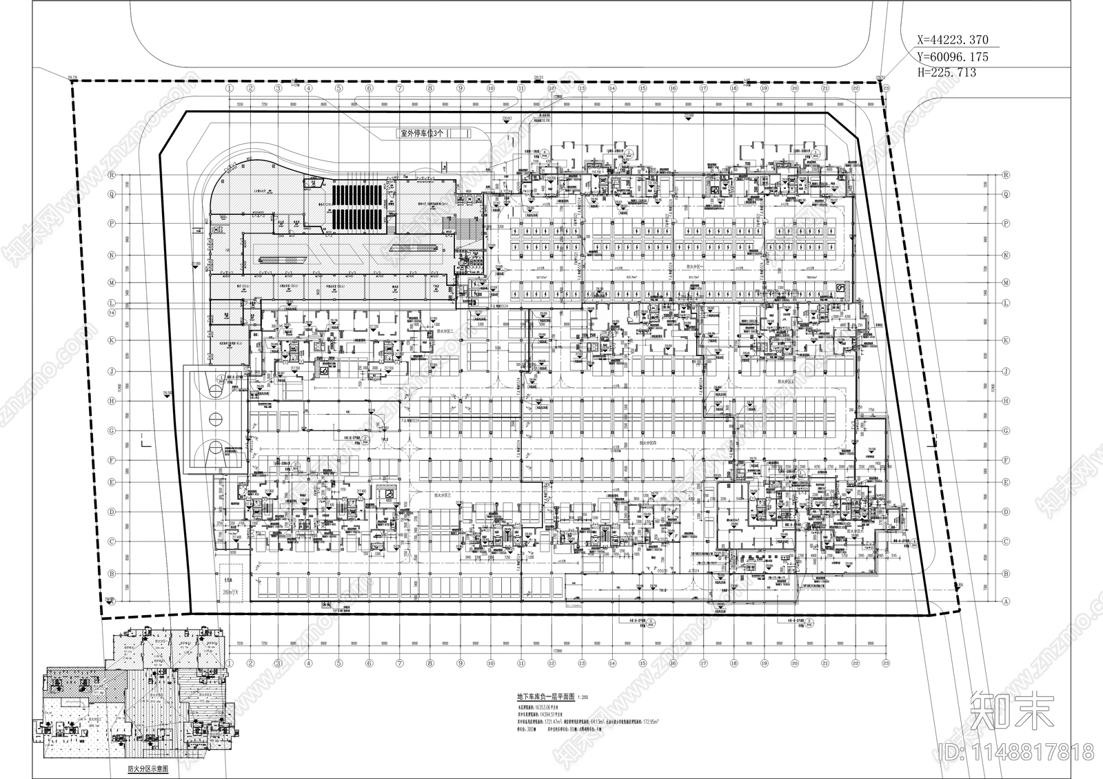 人才租赁住房建筑cad施工图下载【ID:1148817818】