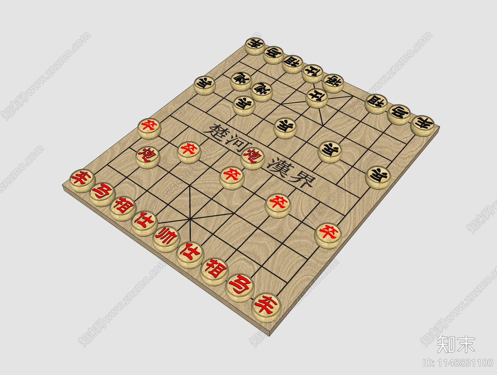 象棋SU模型下载【ID:1148831100】