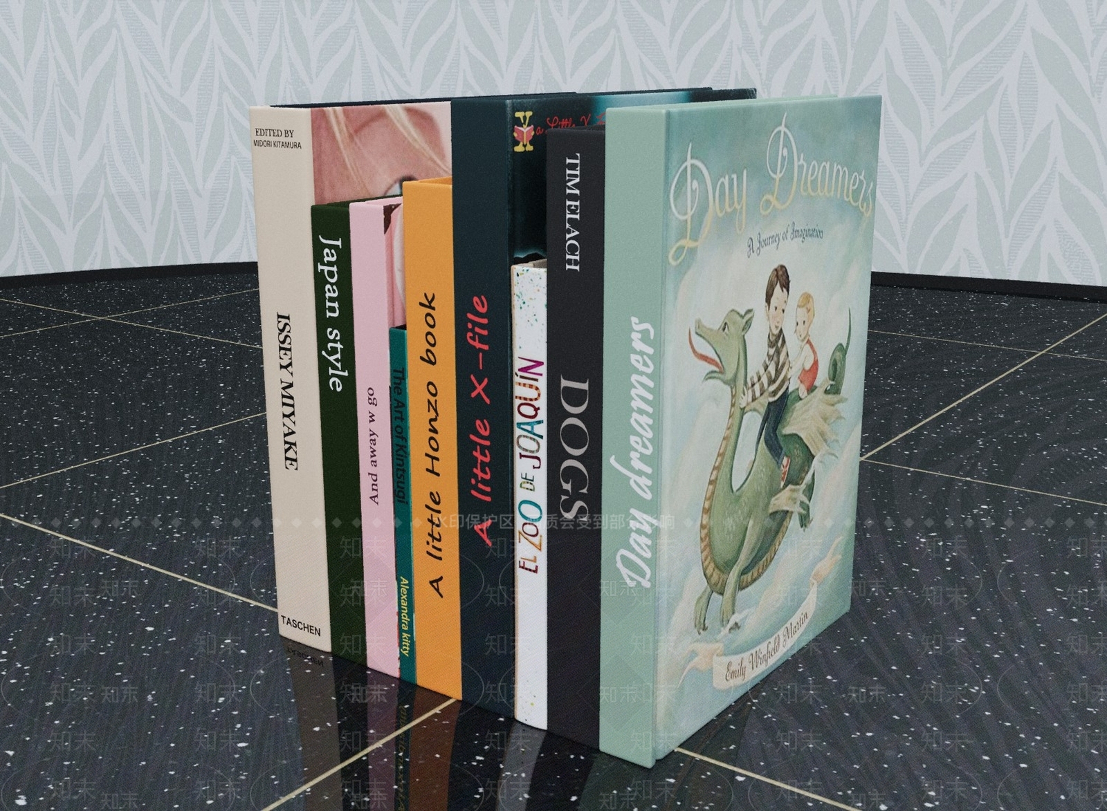 儿童书籍3D模型下载【ID:1148838412】