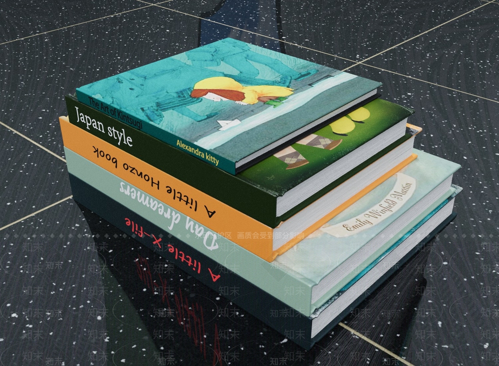 儿童书籍3D模型下载【ID:1148838474】