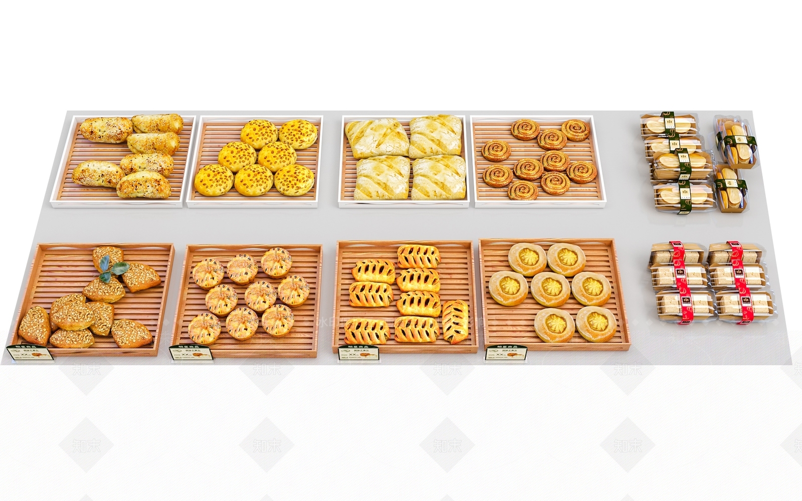 面包SU模型下载【ID:1148864355】