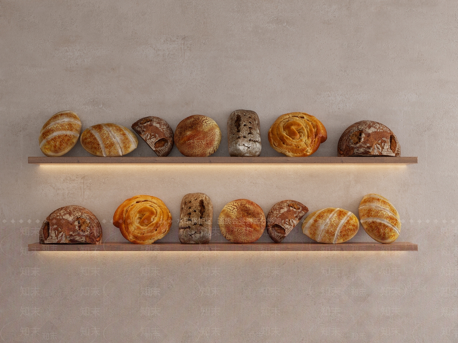 面包SU模型下载【ID:1148873168】