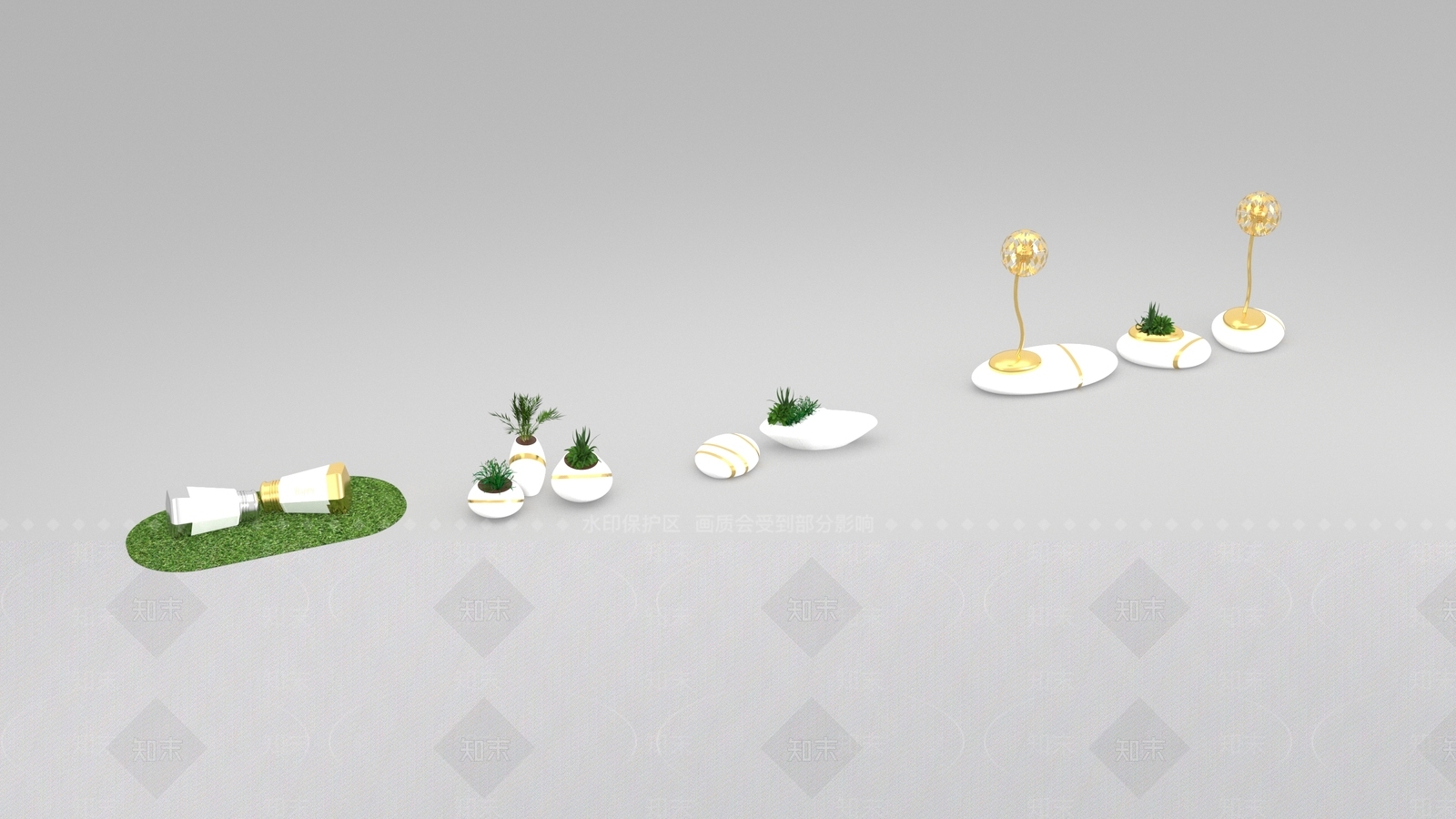 现代玻璃钢座椅商场休闲座椅3D模型下载【ID:1148880579】