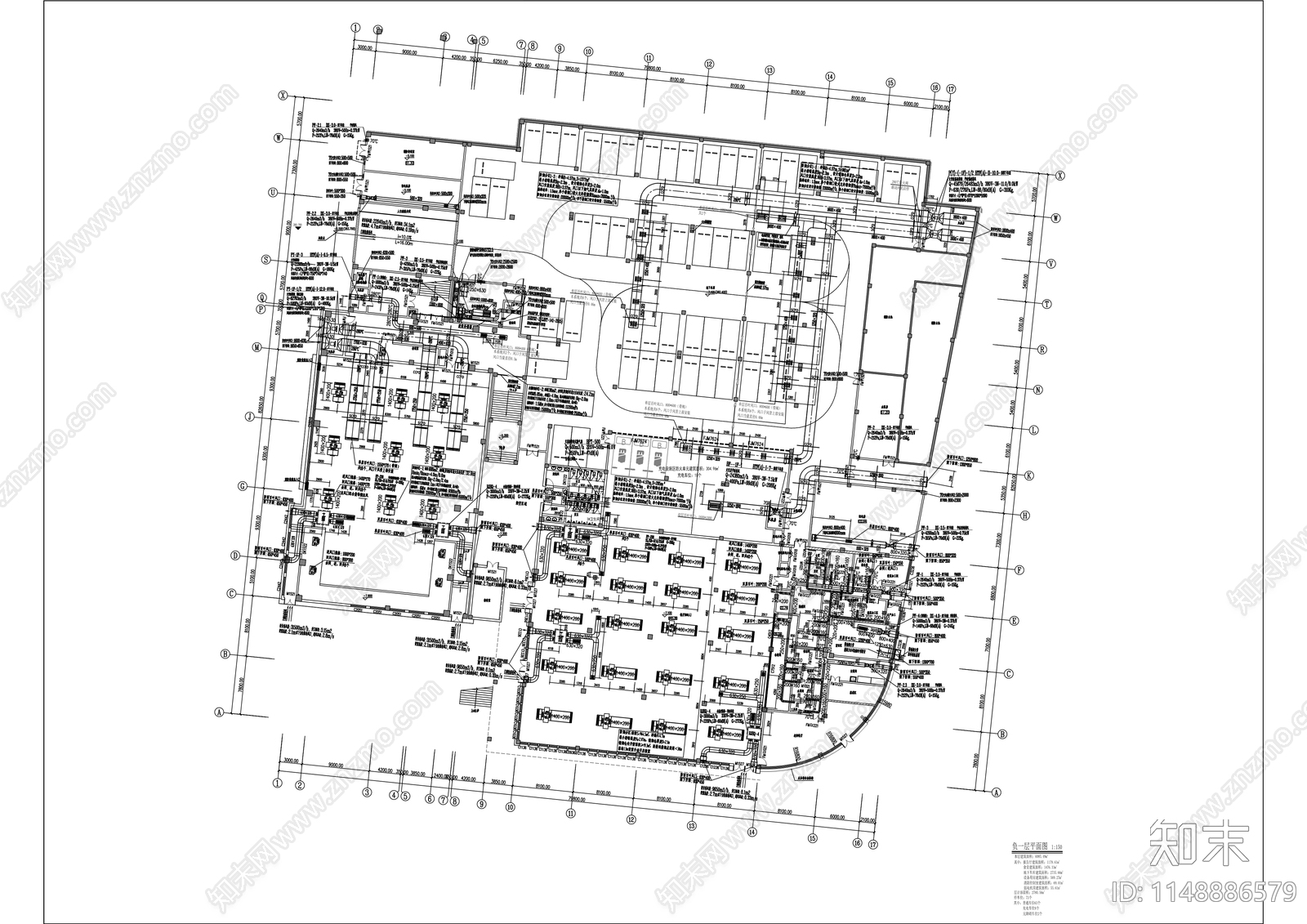 悦来第二小学建筑cad施工图下载【ID:1148886579】