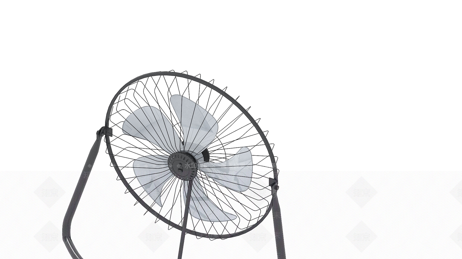 usb桌面风扇3D模型下载【ID:1148889876】