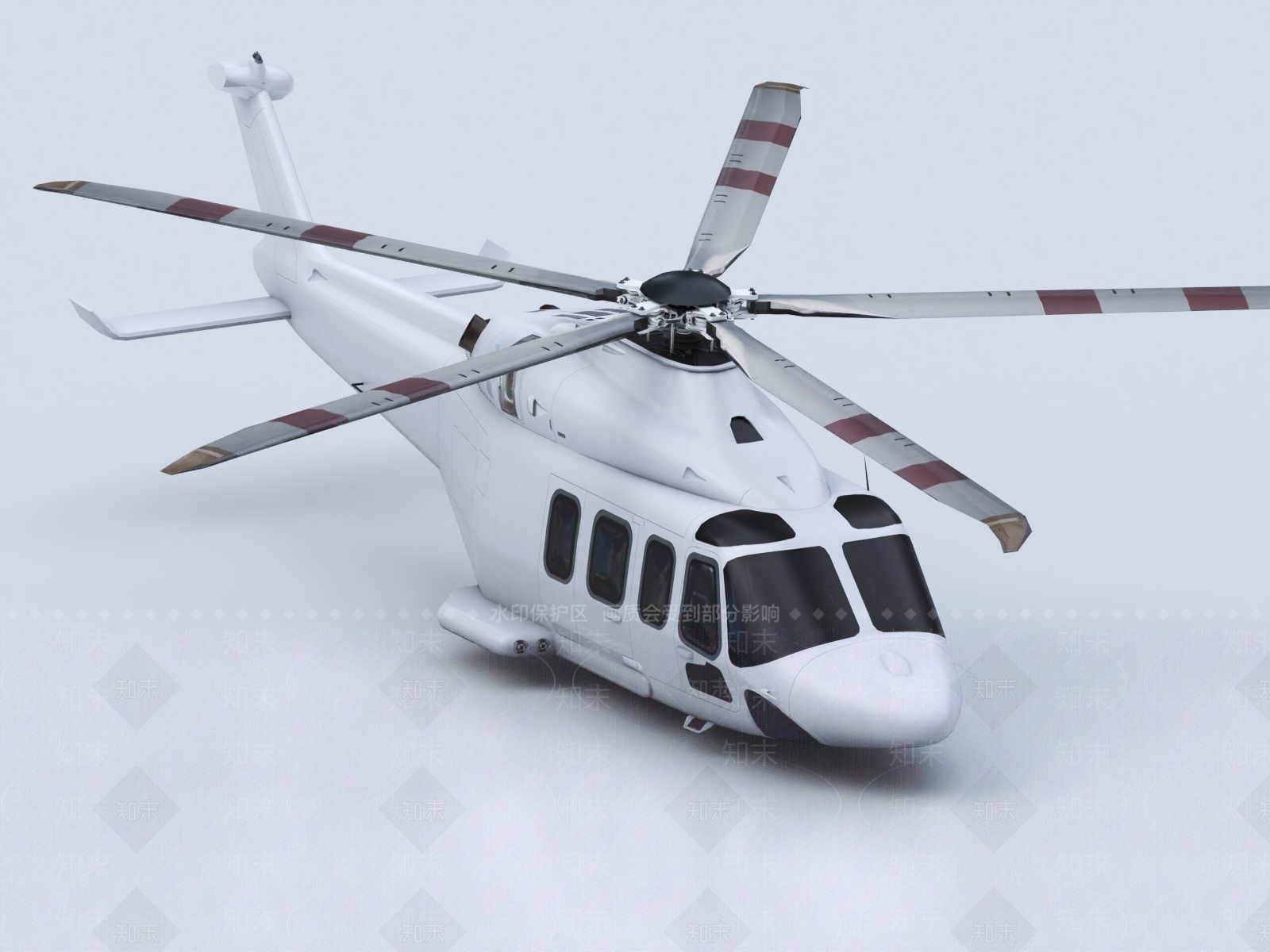 直升飞机3D模型下载【ID:1148893920】