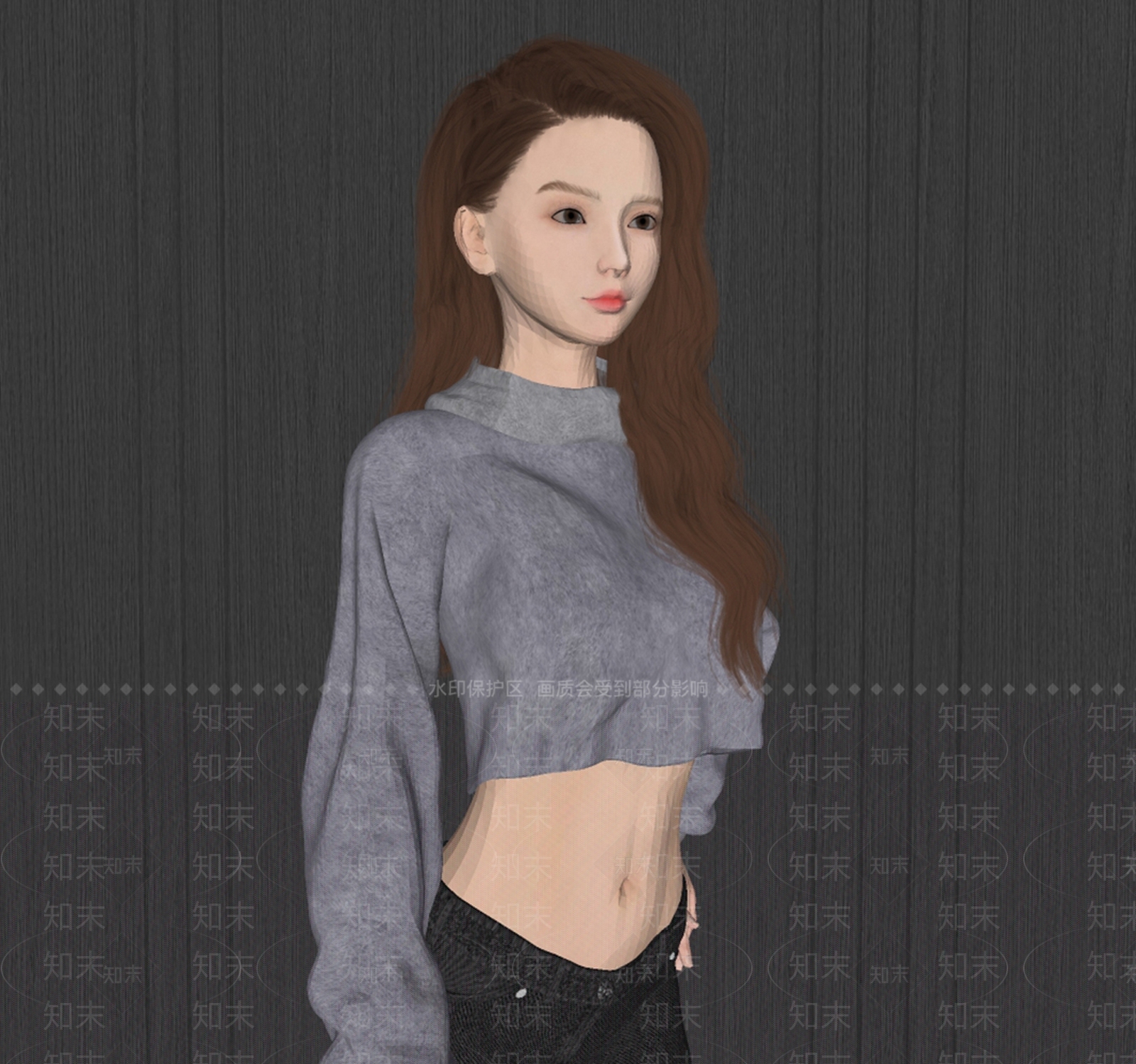 女人SU模型下载【ID:1148895267】