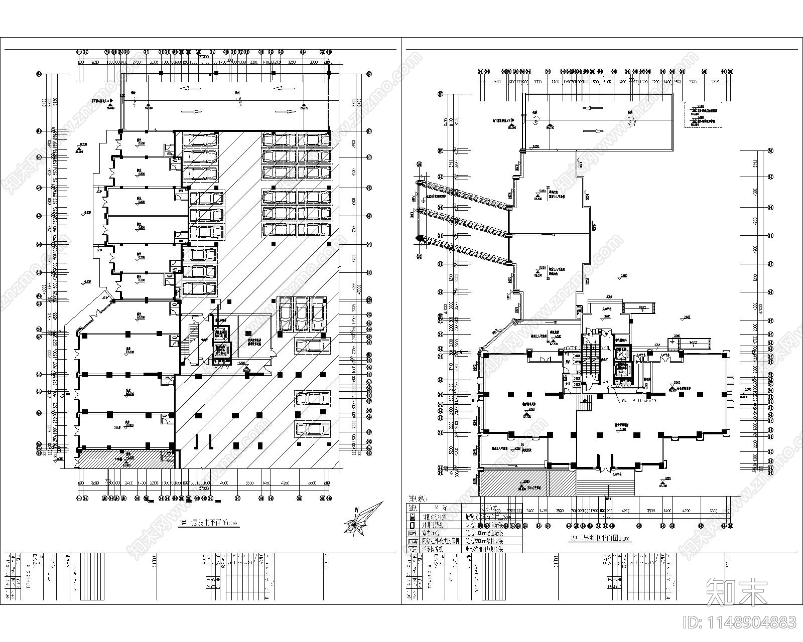 小区弱电智能化工程cad施工图下载【ID:1148904883】