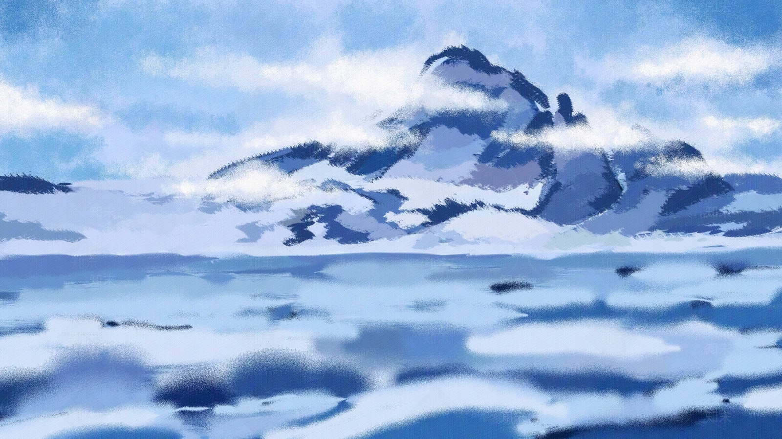 现代抽象风景画贴图下载【ID:1148915611】