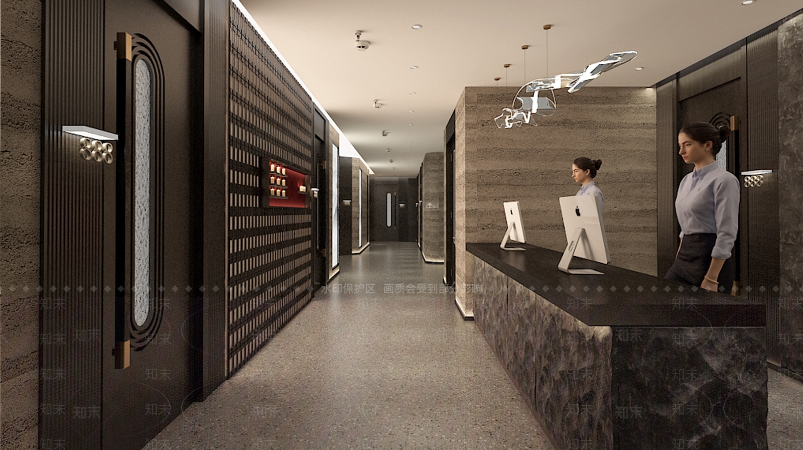 现代洗浴中心3D模型下载【ID:1148930100】