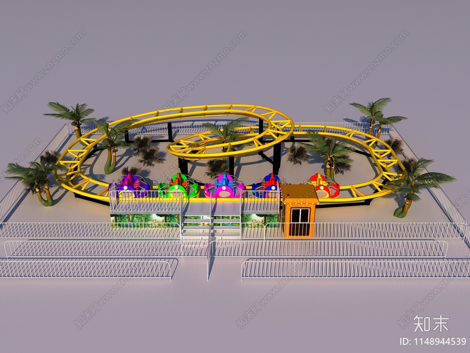 现代娱乐器材3D模型下载【ID:1148944539】