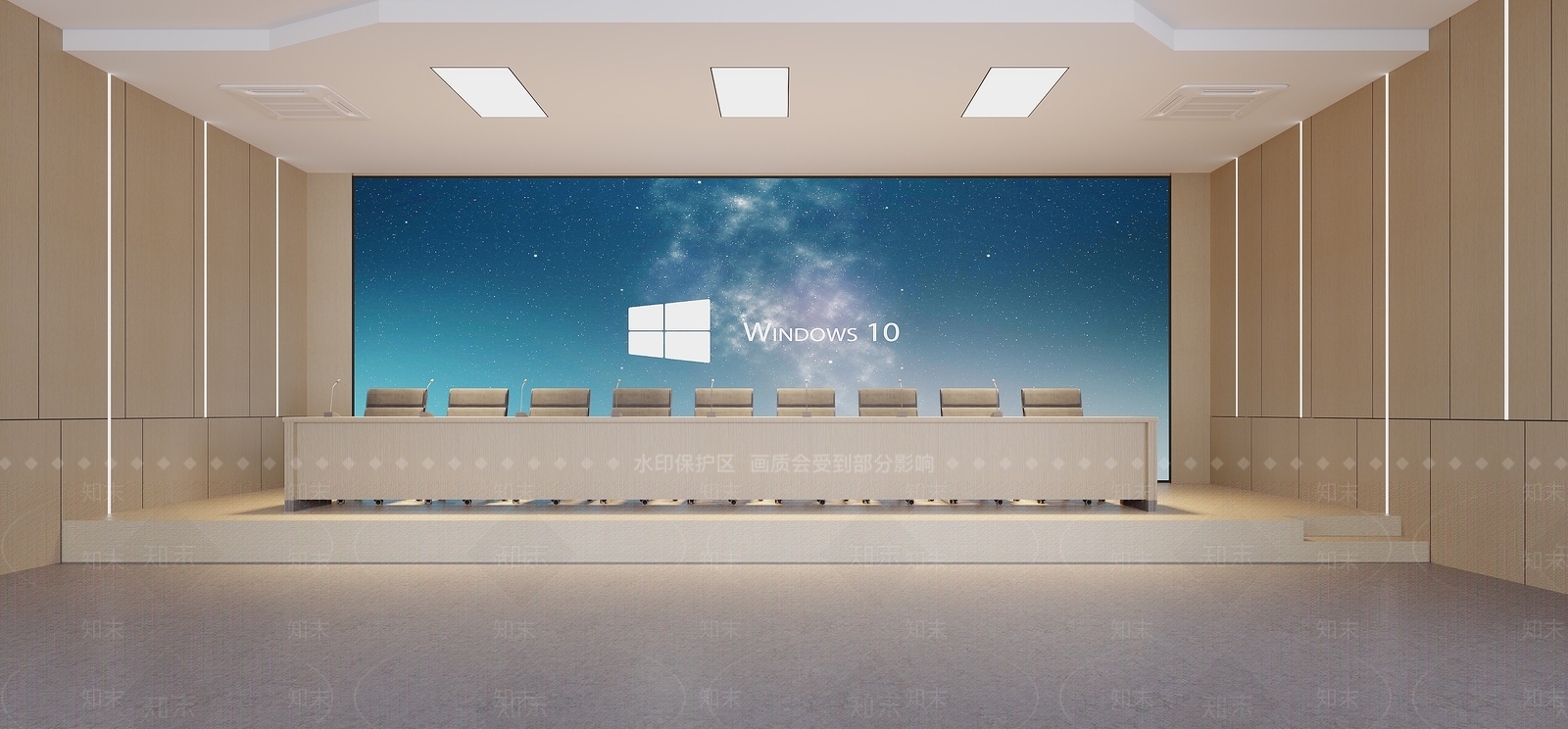 现代报告厅3D模型下载【ID:1148945665】