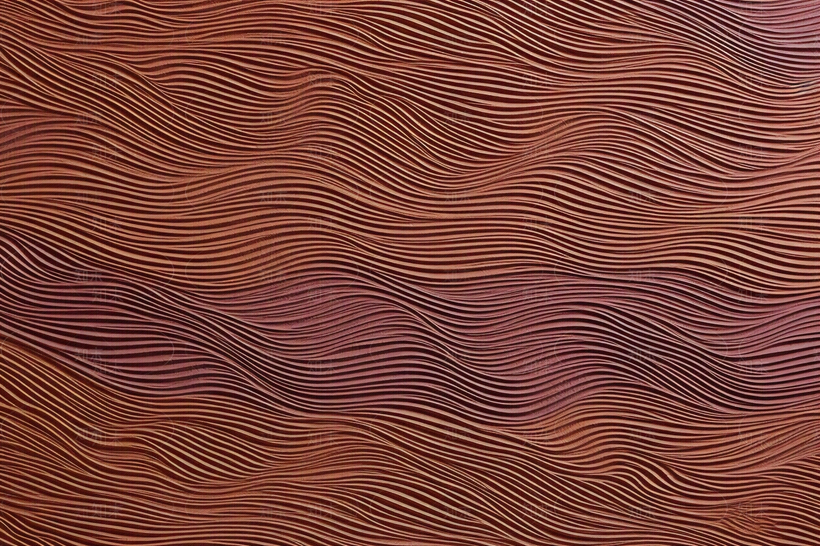 无缝红褐色波浪线纹理壁纸贴图下载【ID:1148953163】