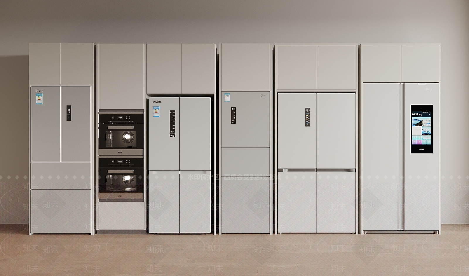 冰箱冰柜3D模型下载【ID:1148958237】