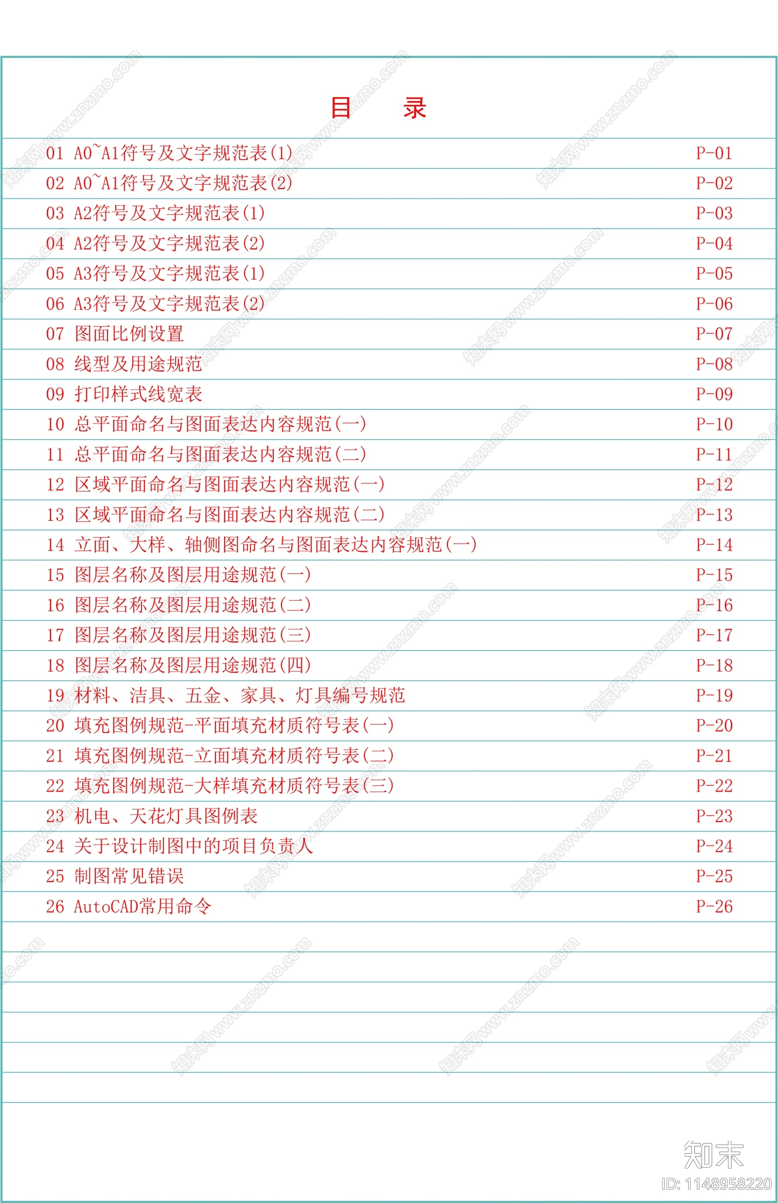 制图规范模板图例cad施工图下载【ID:1148958220】