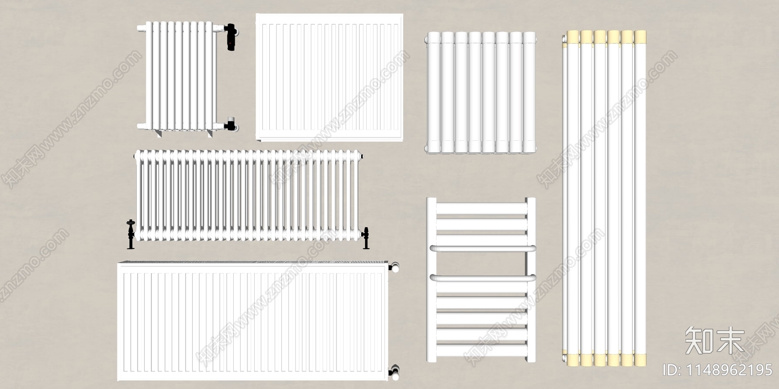 暖气片SU模型下载【ID:1148962195】