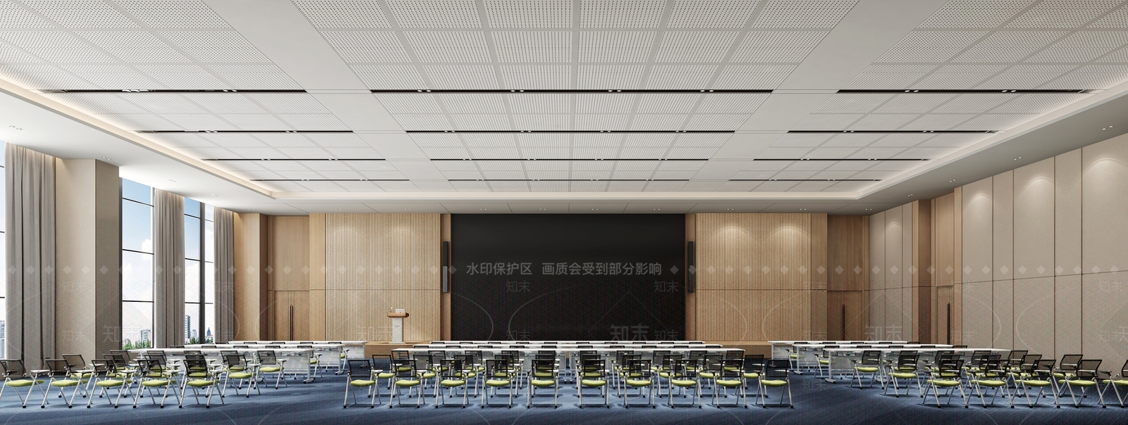 现代报告厅3D模型下载【ID:1148967683】