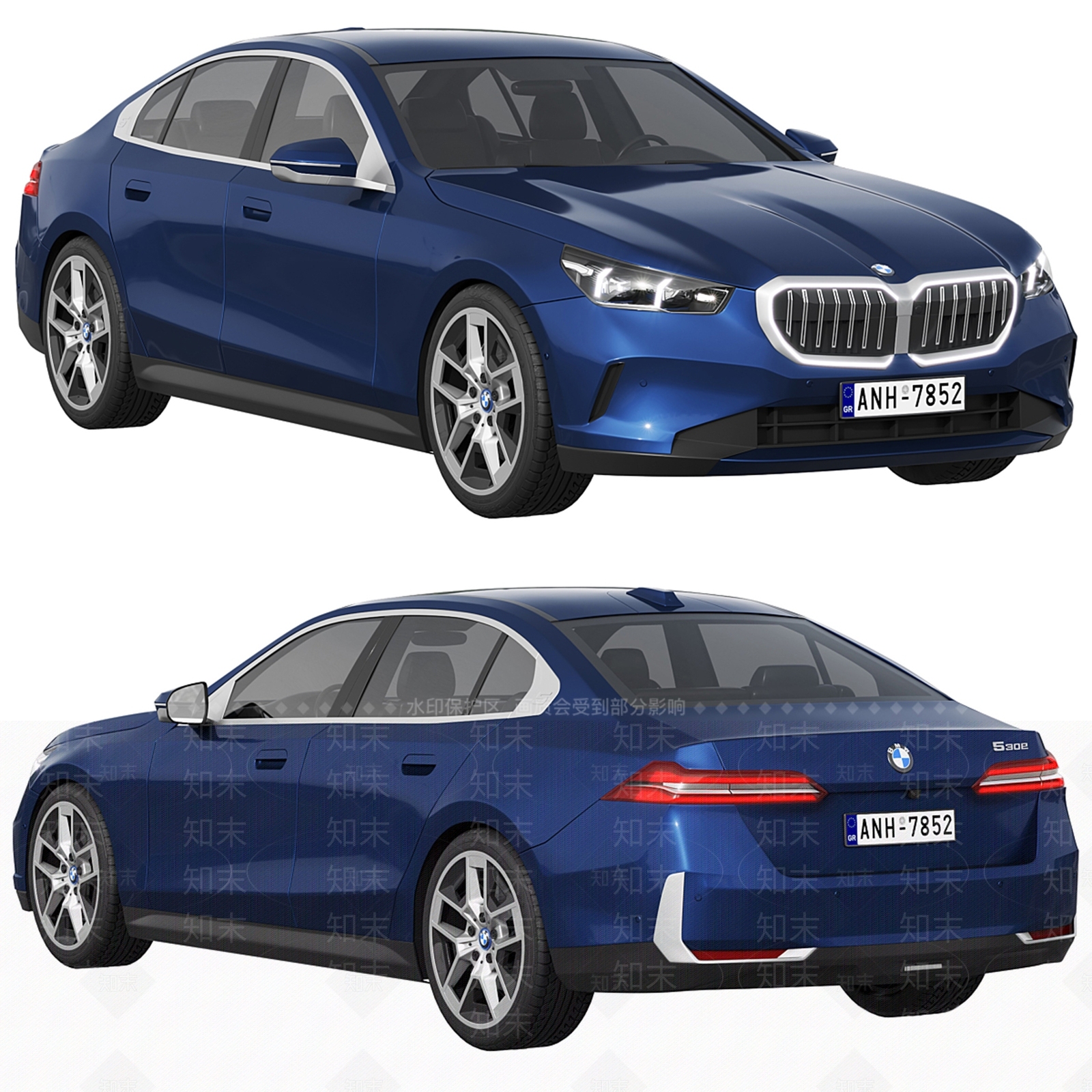 宝马汽车3D模型下载【ID:1148982178】