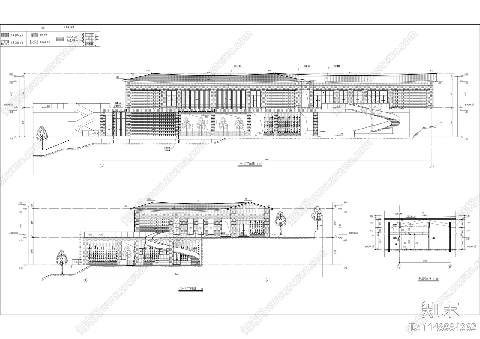 金鳌村便民服务中心建设项目cad施工图下载【ID:1148984262】