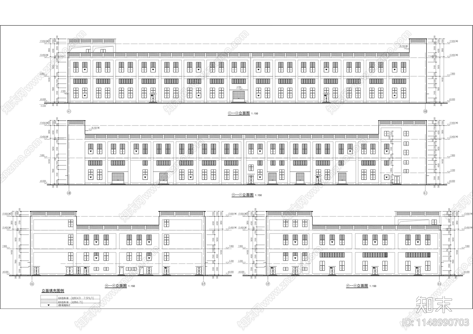 调味品智能化生产建筑cad施工图下载【ID:1148990703】