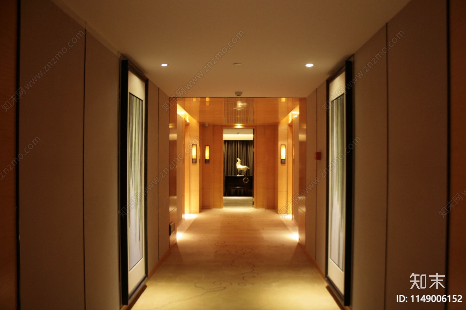 五星级酒店室内cad施工图下载【ID:1149006152】