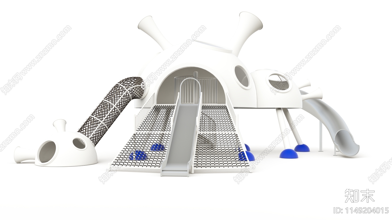 太空舱滑梯游乐设备3D模型下载【ID:1149204015】