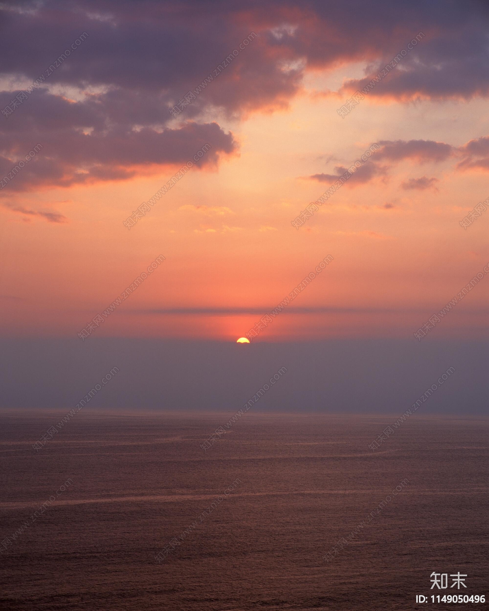 黄昏夕阳落日午后阳光大海天空日景云朵夕阳清晨傍晚天空图外景天空多云贴图下载【ID:1149050496】