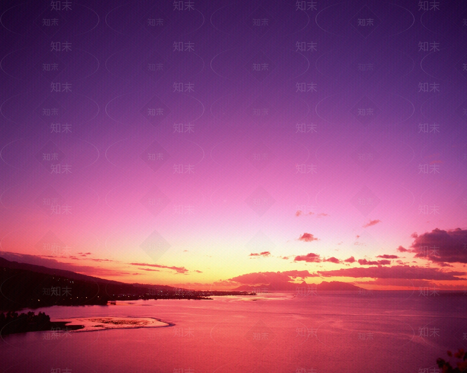 黄昏夕阳落日午后阳光大海天空日景云朵夕阳清晨傍晚天空图外景天空多云贴图下载【ID:1149052489】