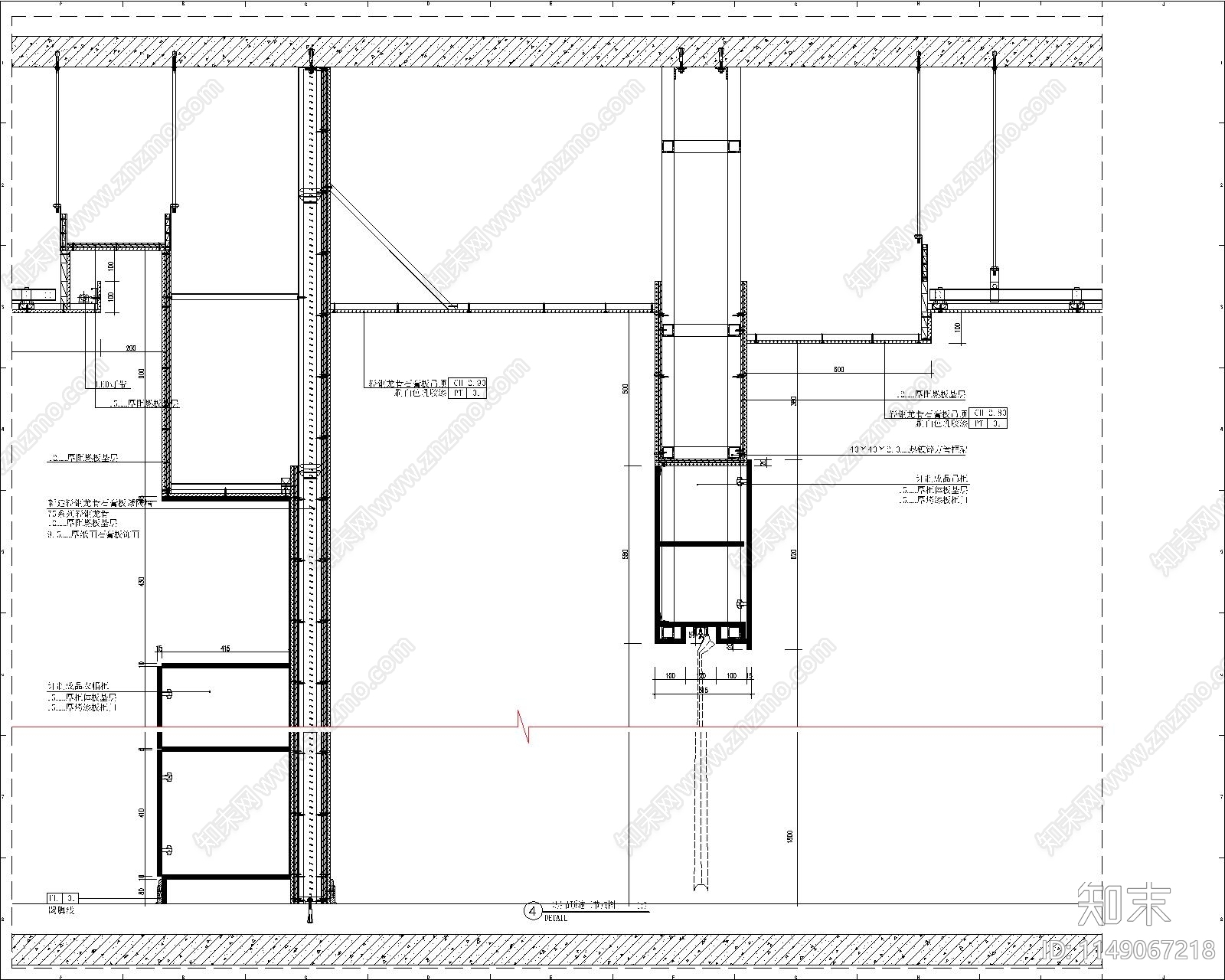 幼儿园二层室内cad施工图下载【ID:1149067218】