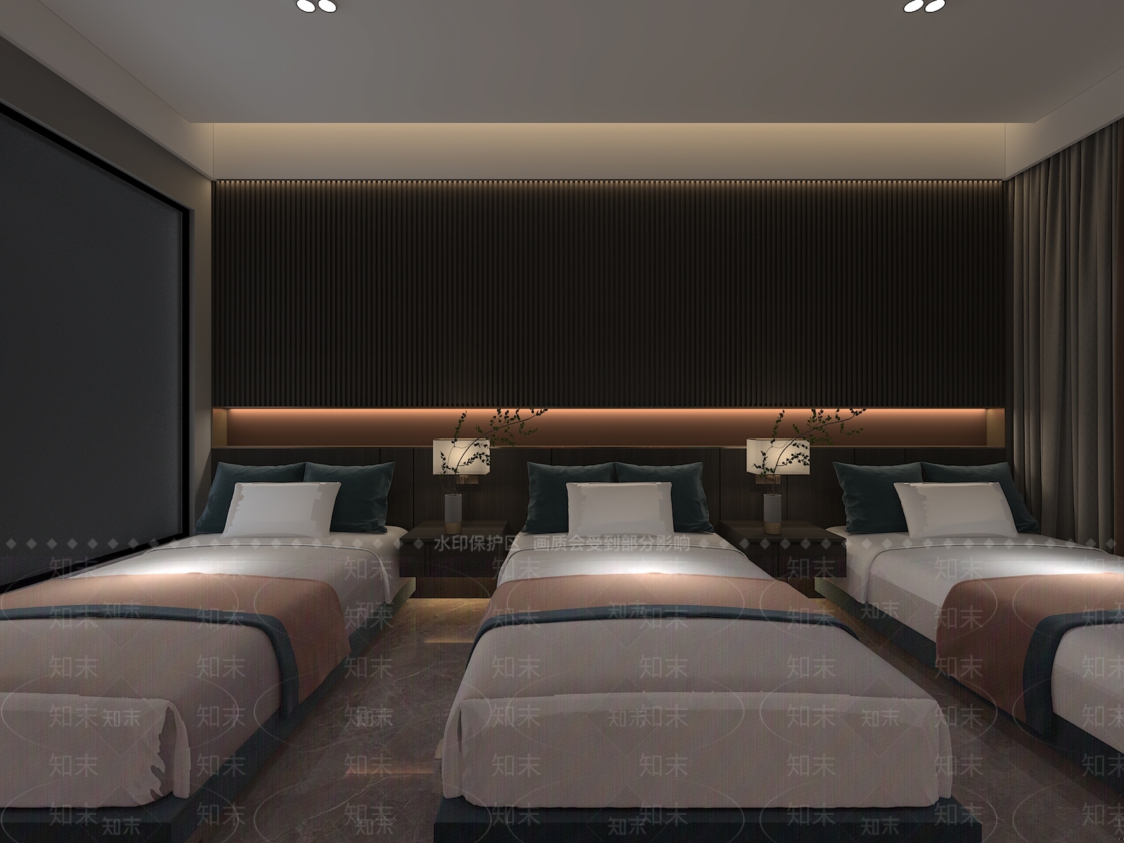 现代电竞房3D模型下载【ID:1149068630】