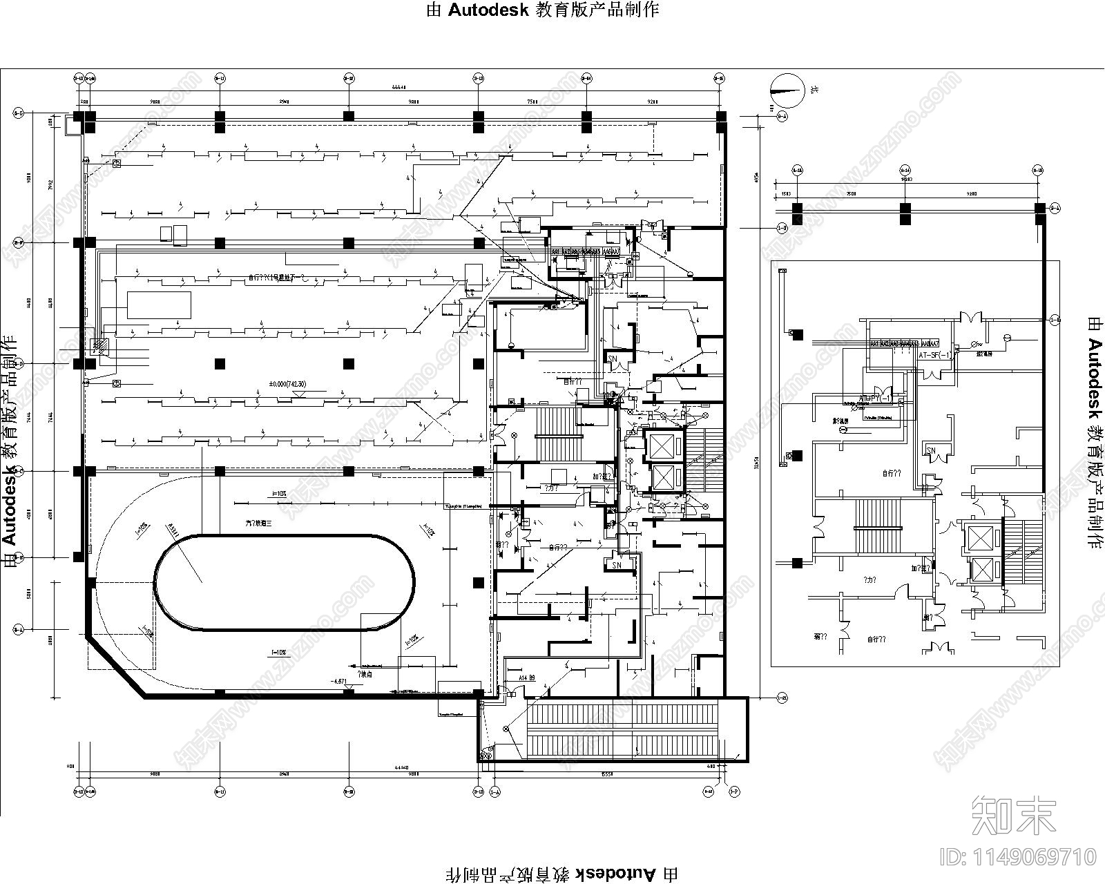 28套高层建筑强弱电施工图下载【ID:1149069710】