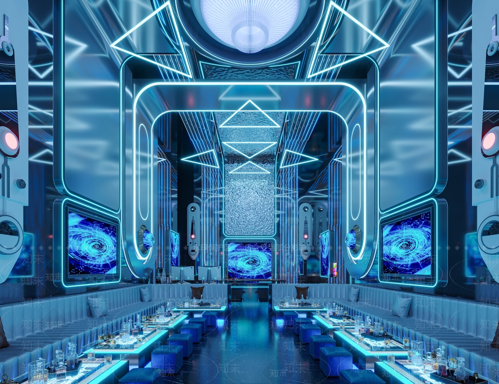 现代酒吧3D模型下载【ID:1214142878】