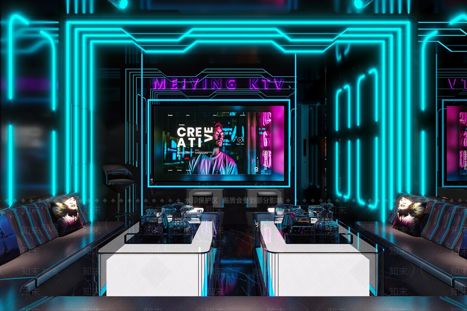 现代KTV3D模型下载【ID:1149108609】