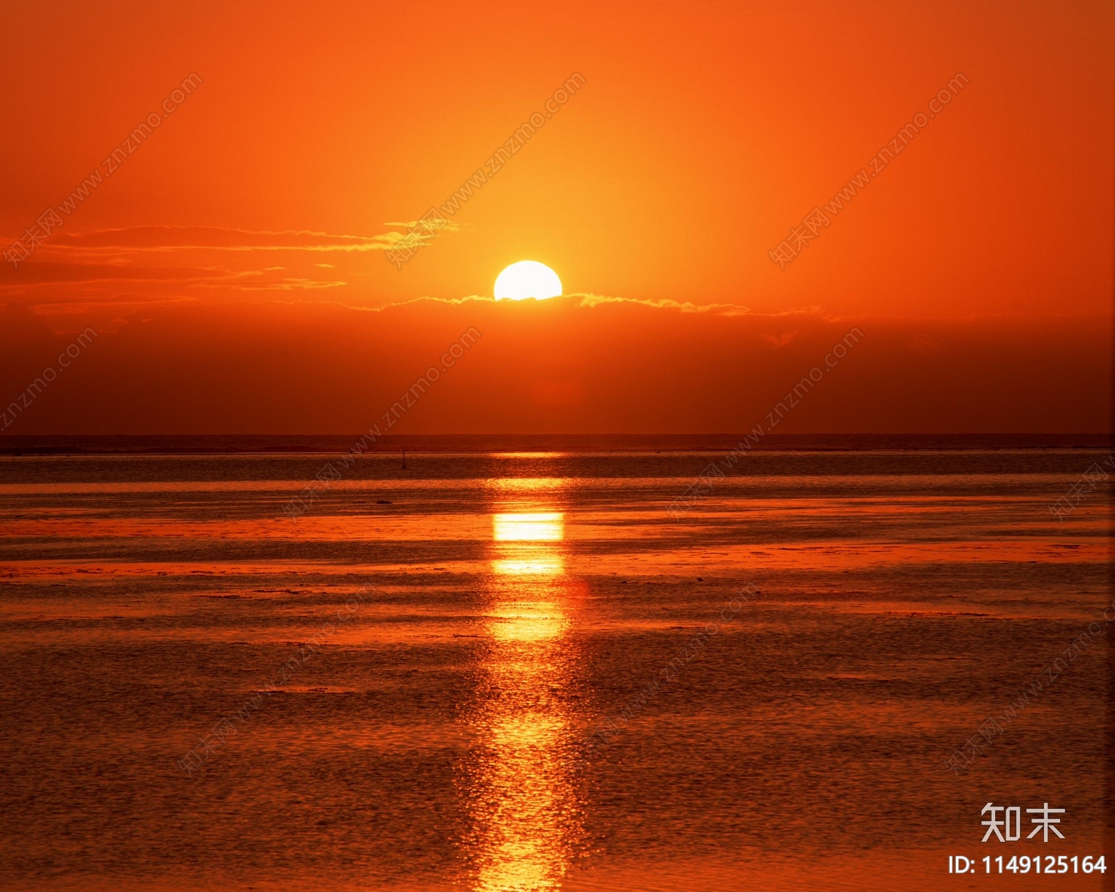 黄昏夕阳落日傍晚彩霞晚霞云朵白云蓝天日景夜景外景天空图贴图下载【ID:1149125164】