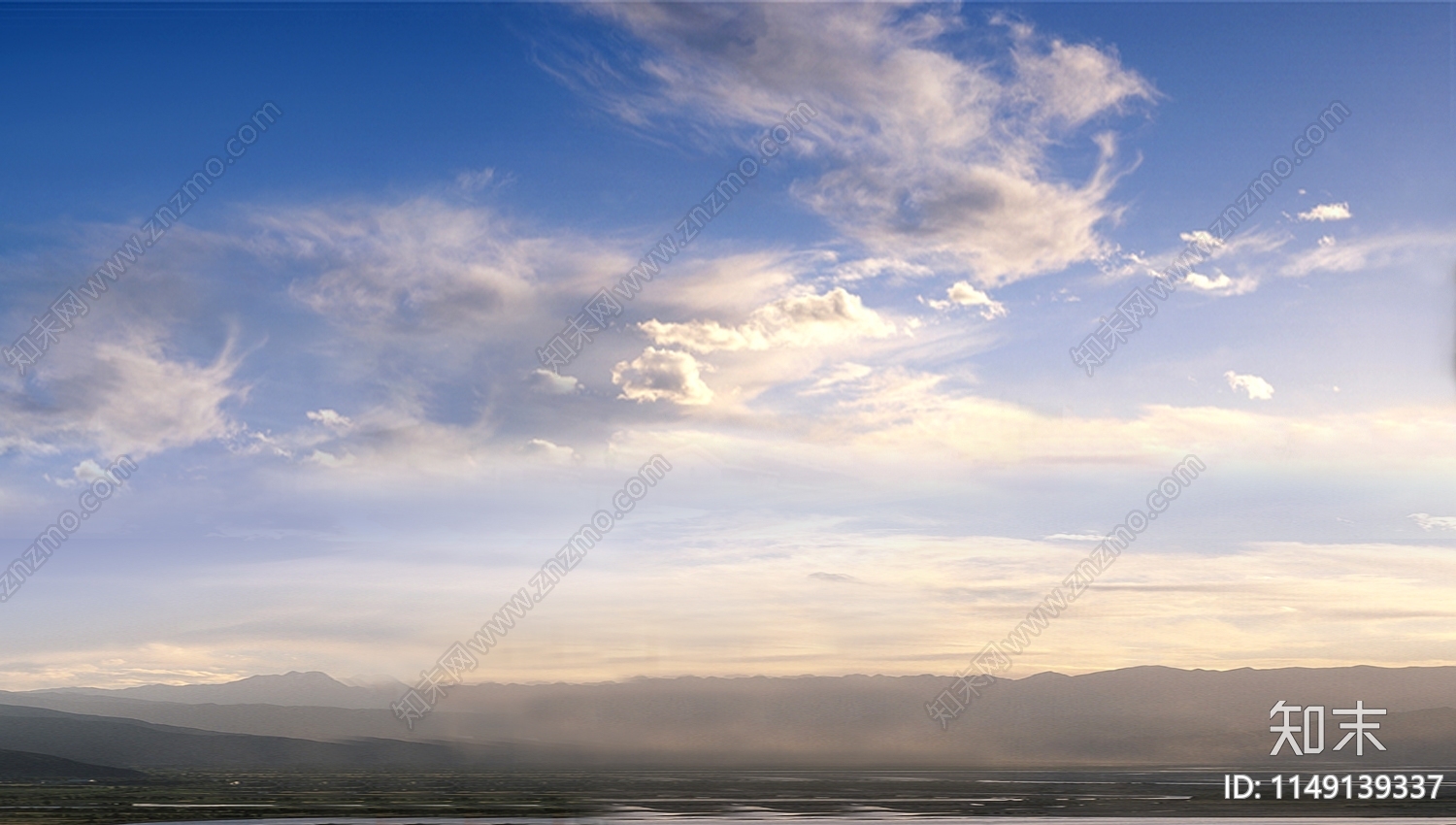 日出清晨蓝天白云日景朝霞黄昏夕阳白天天空外景自然风景竞赛风天空贴图下载【ID:1149139337】