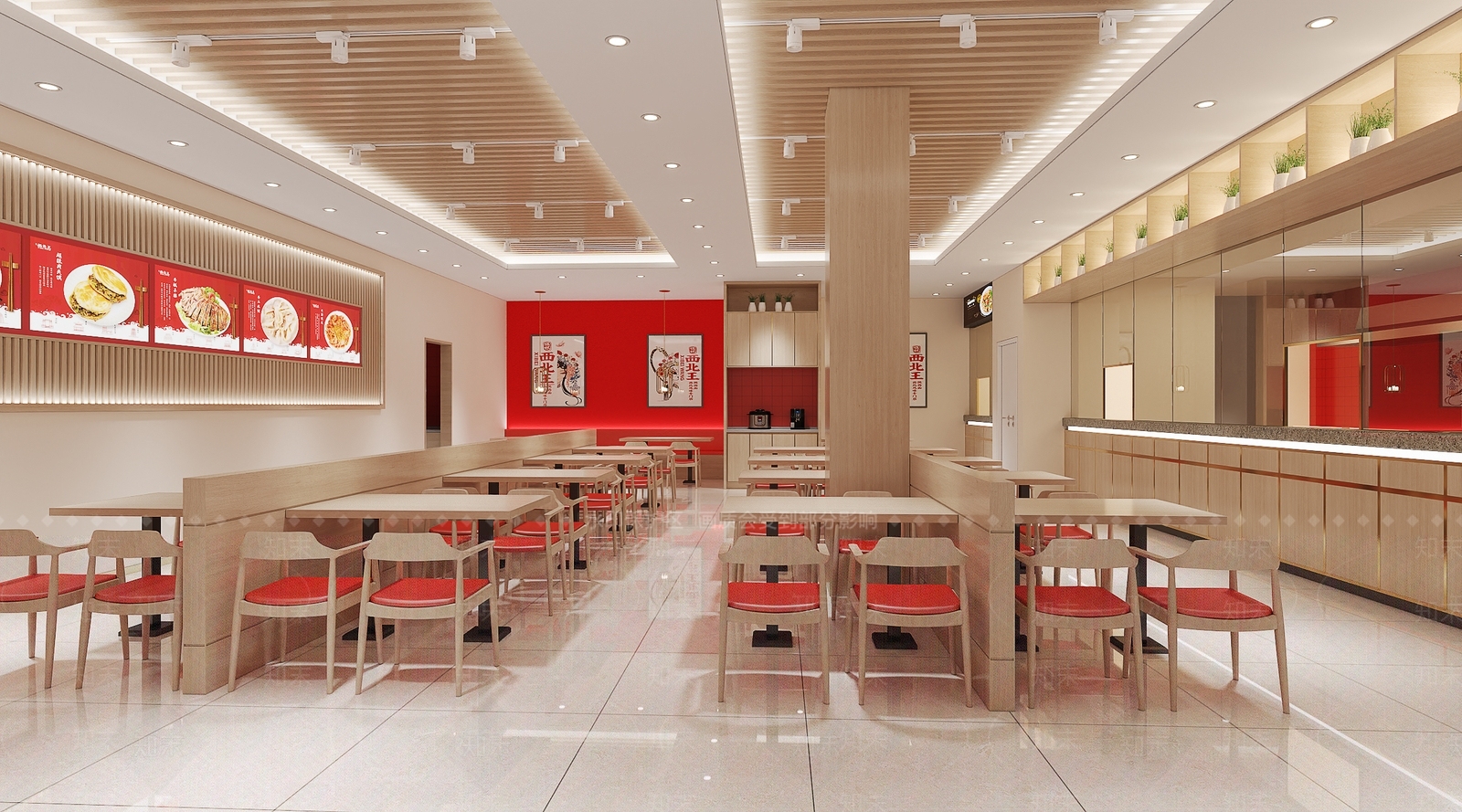 新中式中餐厅3D模型下载【ID:1149149992】