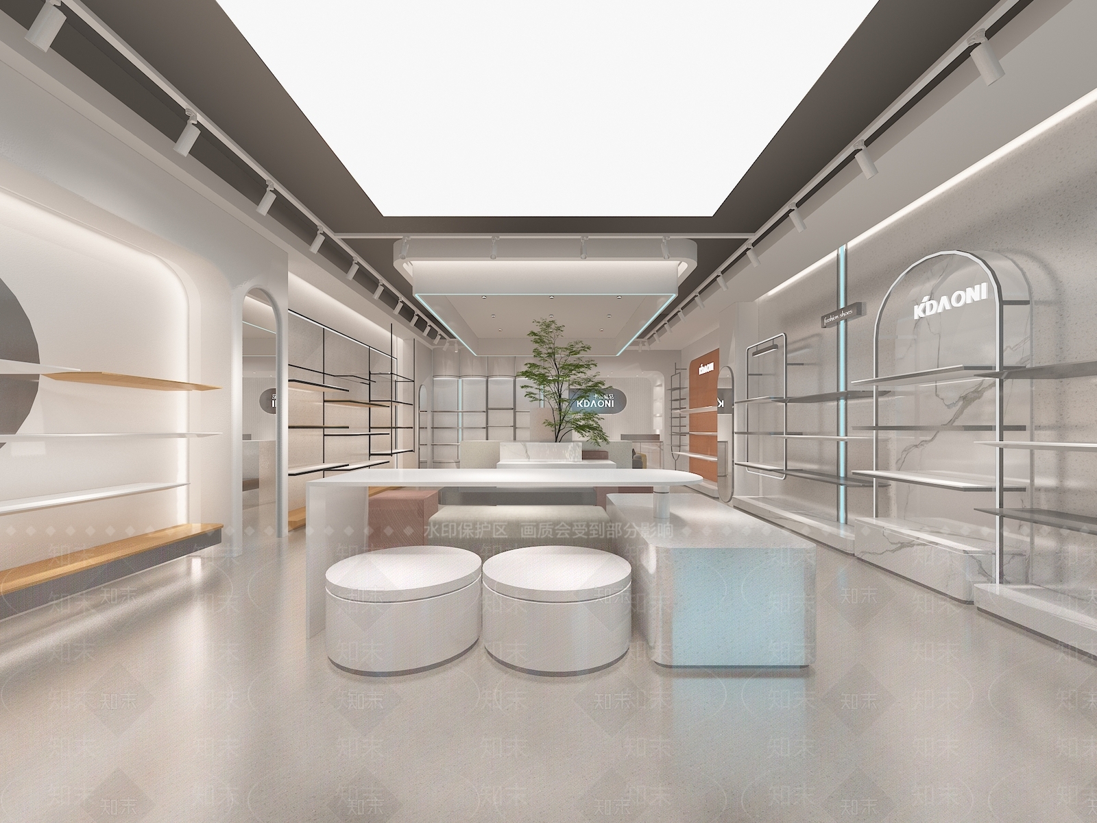 现代鞋店3D模型下载【ID:1149156488】