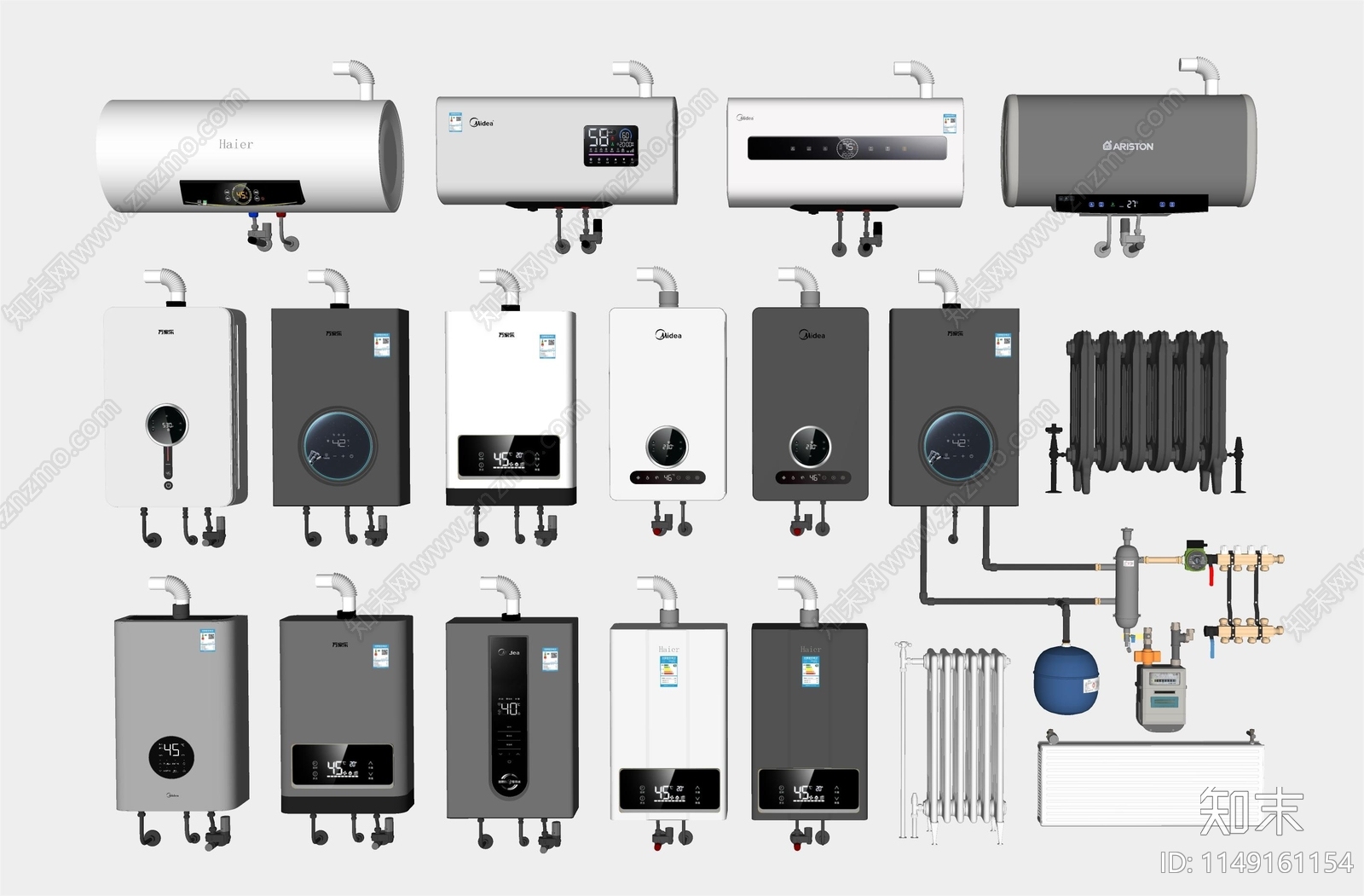 热水器SU模型下载【ID:1149161154】
