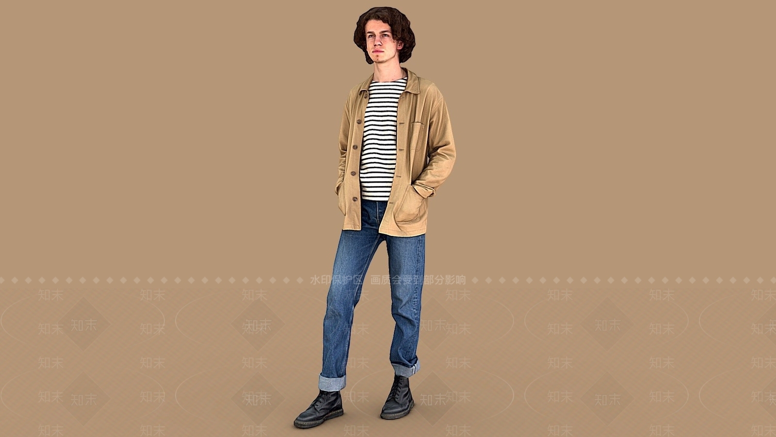 男人SU模型下载【ID:1149166384】