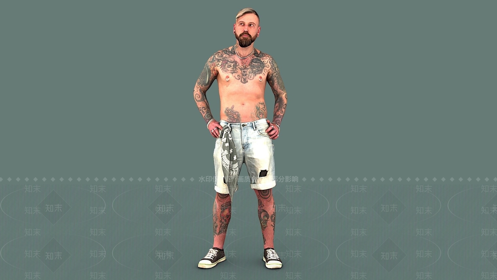 男人SU模型下载【ID:1149166327】