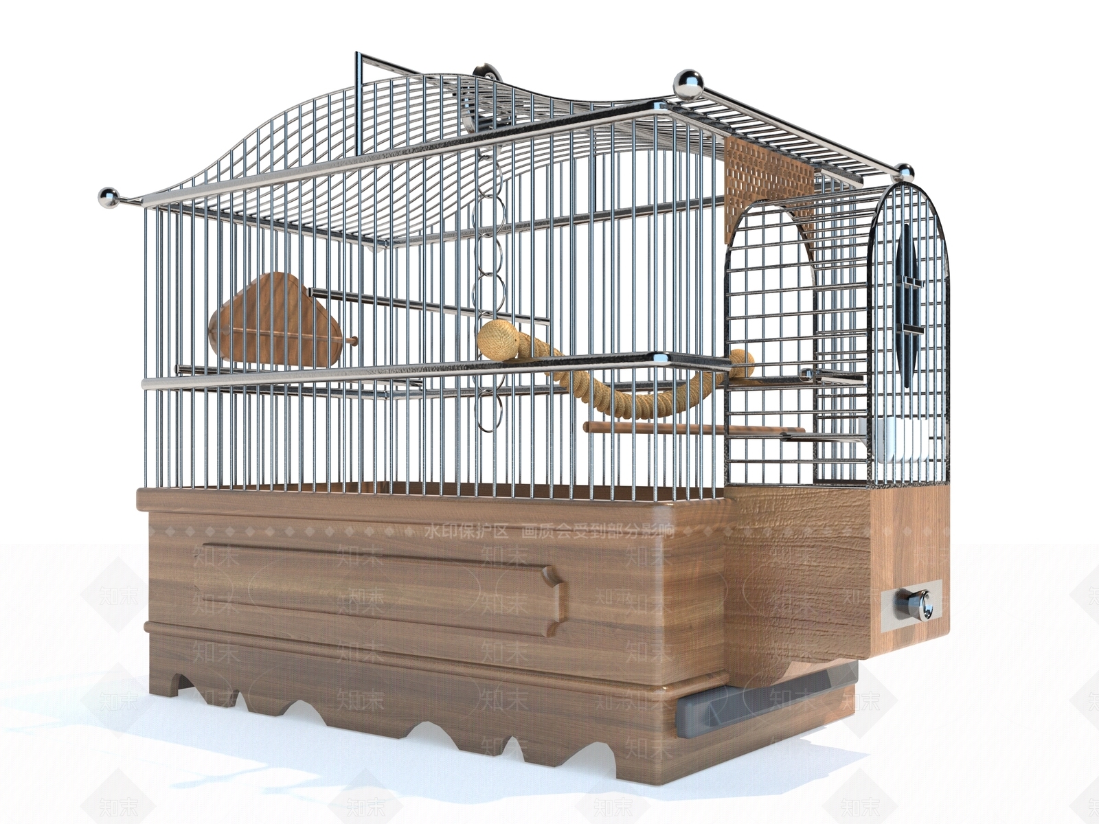 笼子3D模型下载【ID:1149193309】