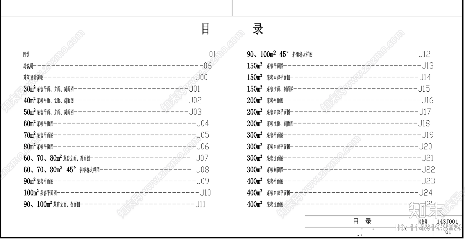 多规格全地下式菜窖地窖节点详图cad施工图下载【ID:1149193889】