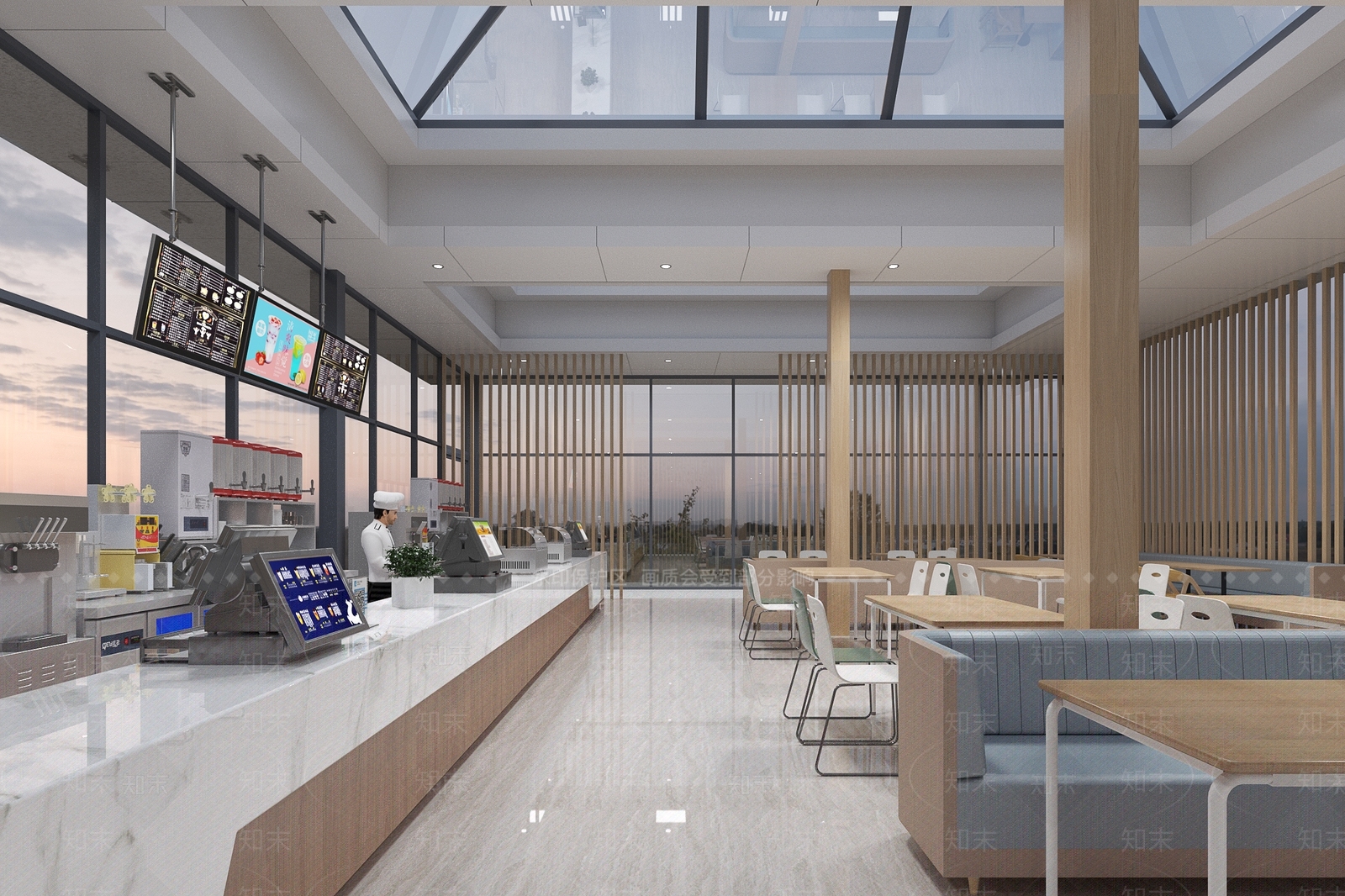 现代奶茶3D模型下载【ID:1149200700】
