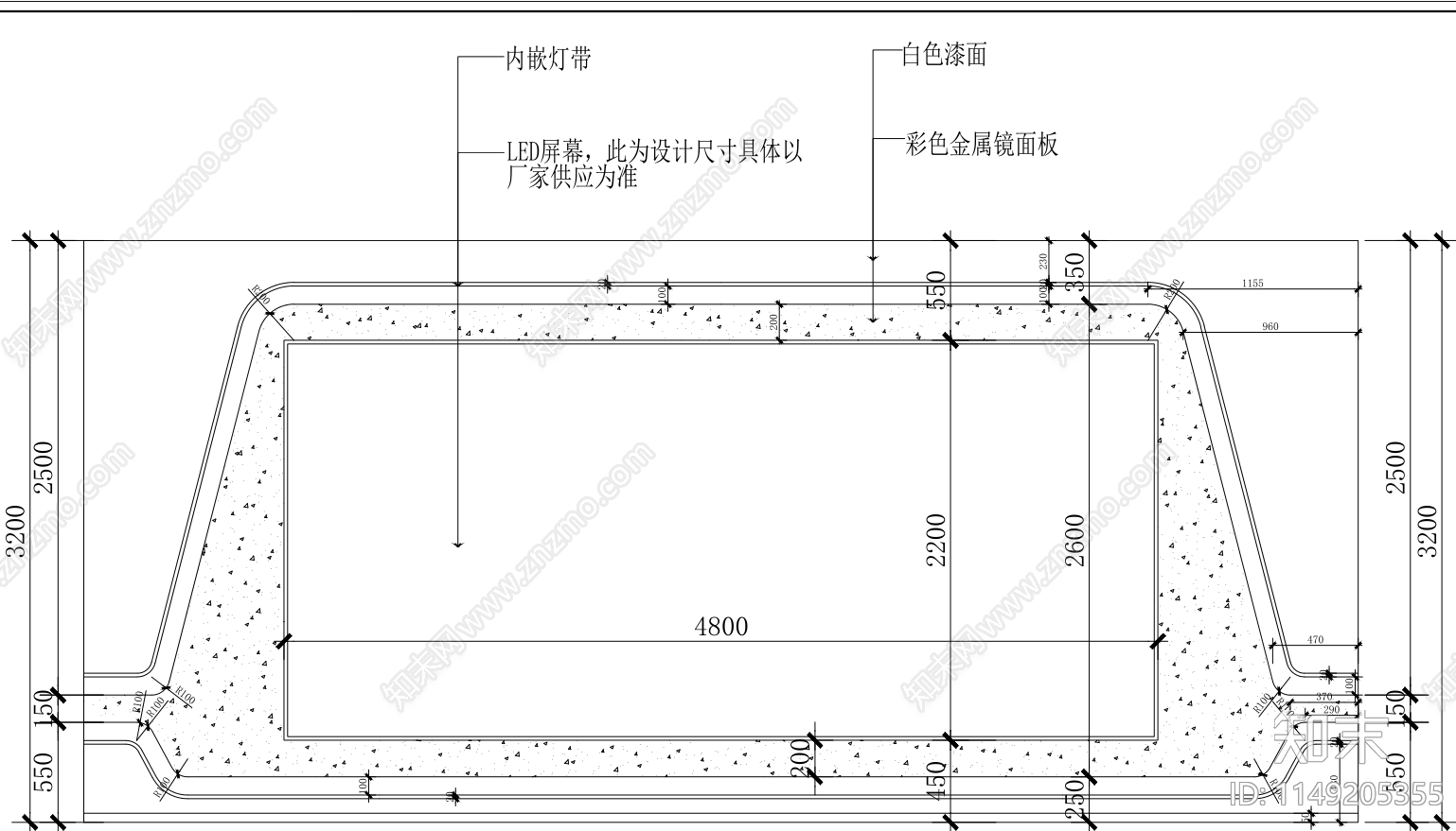 苏州展厅室内cad施工图下载【ID:1149205355】