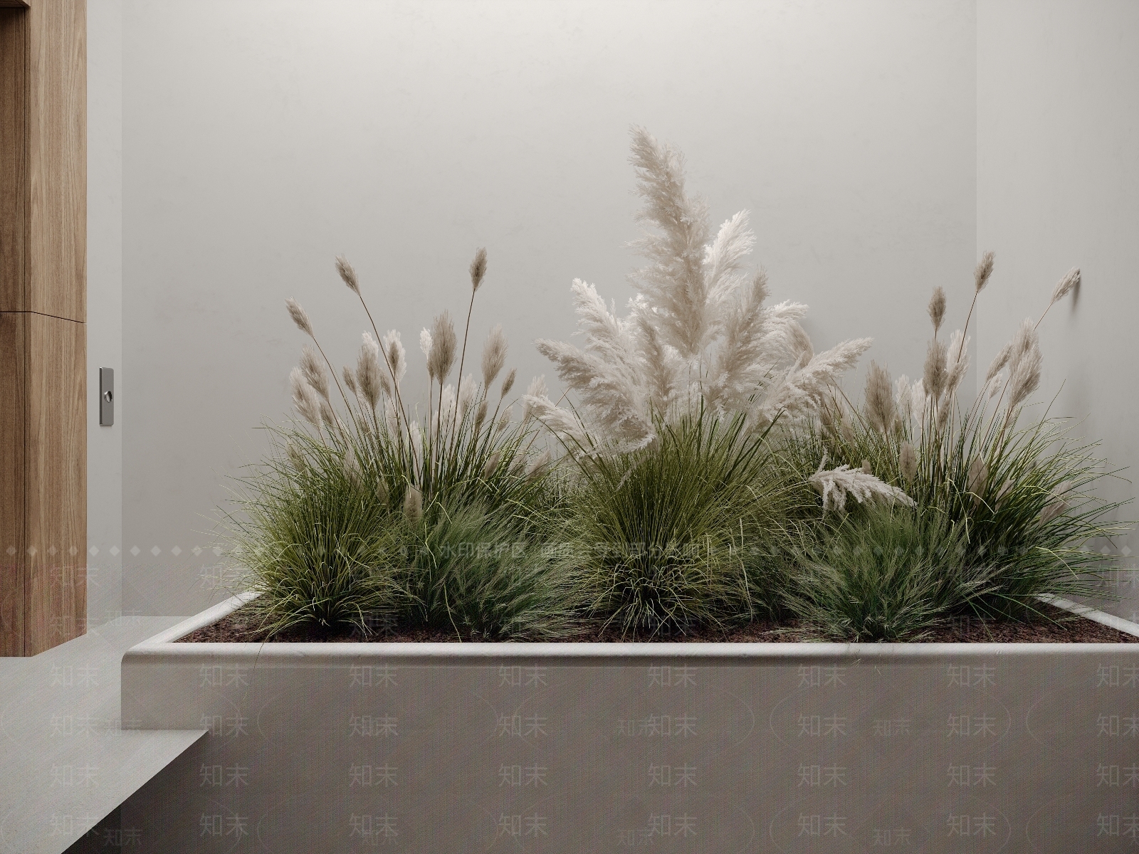 芦苇植物堆SU模型下载【ID:1149226986】