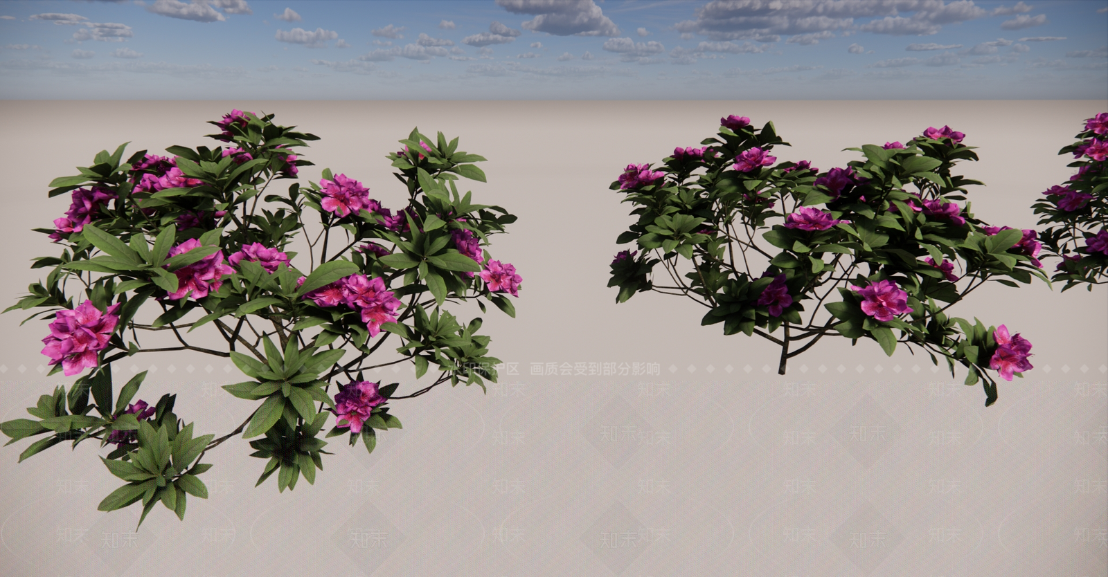 杜鹃花SU模型下载【ID:1149232470】