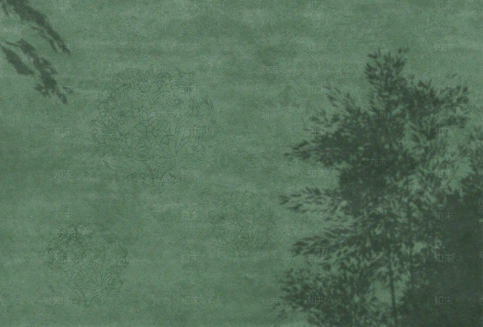 新中式风格壁画贴图下载【ID:1149236580】